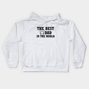 The best bunny dad in the World Kids Hoodie